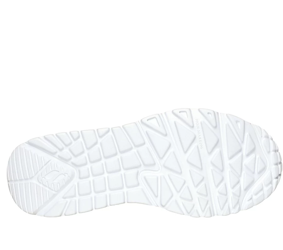 SKECHERS Kids Uno Lite - Metallic Steps Sneakers in Rose Gold