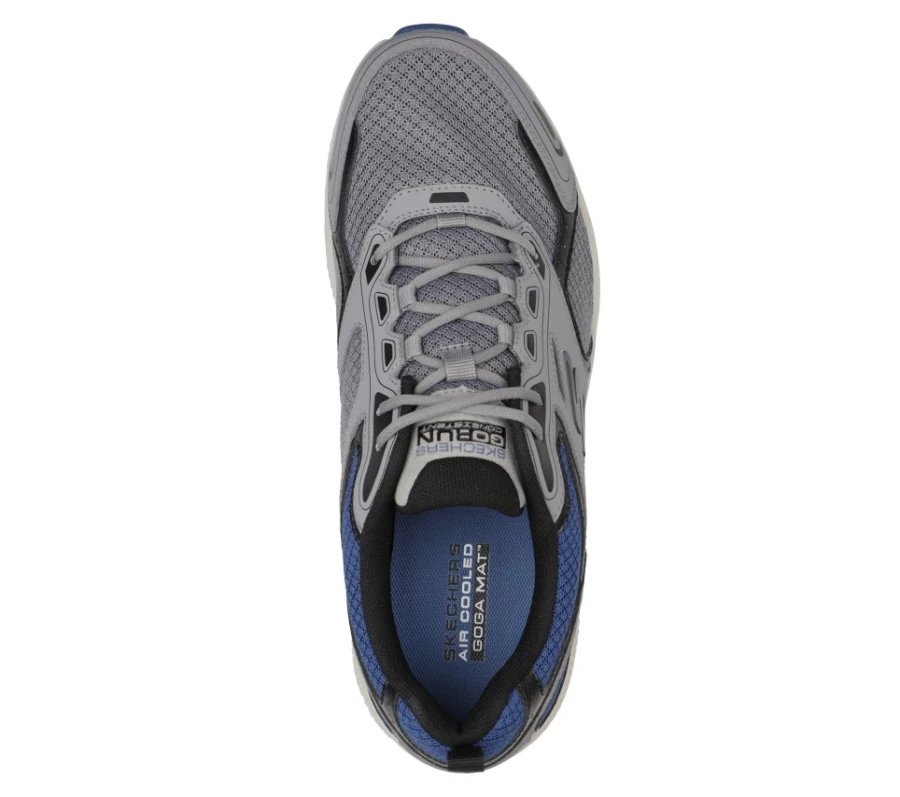 SKECHERS Men's Go Run Consistent - Lightweight Running Shoes in Gray/Blue