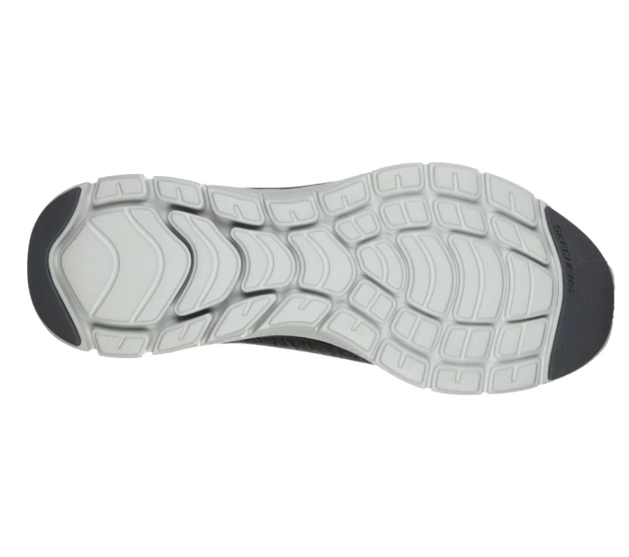SKECHERS Men's Flex Advantage 4.0 - Contributor Walking Shoes in Black/Gray