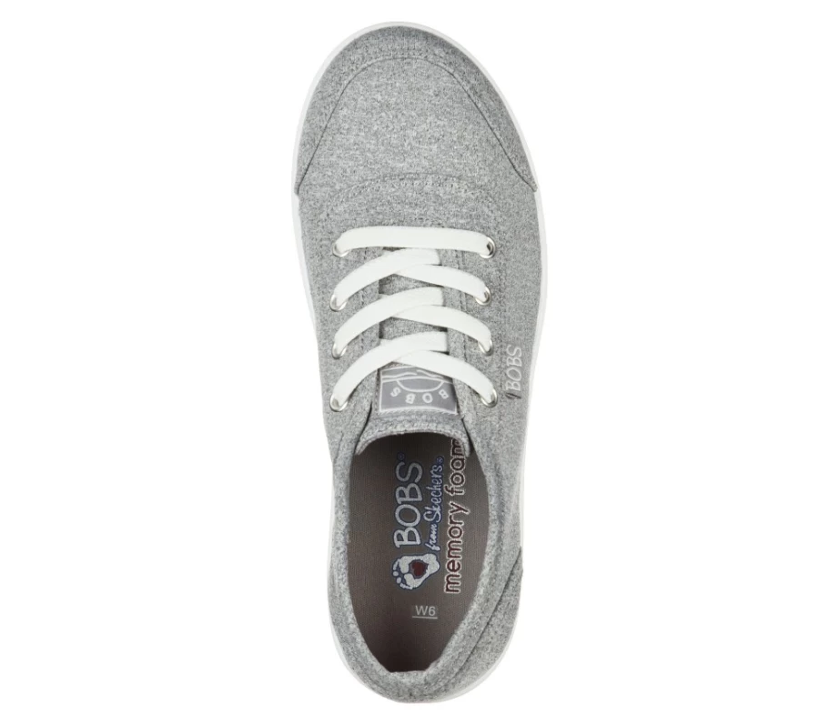 SKECHERS Women's Gray Bobs B Cute - Fresh Times Sneakers