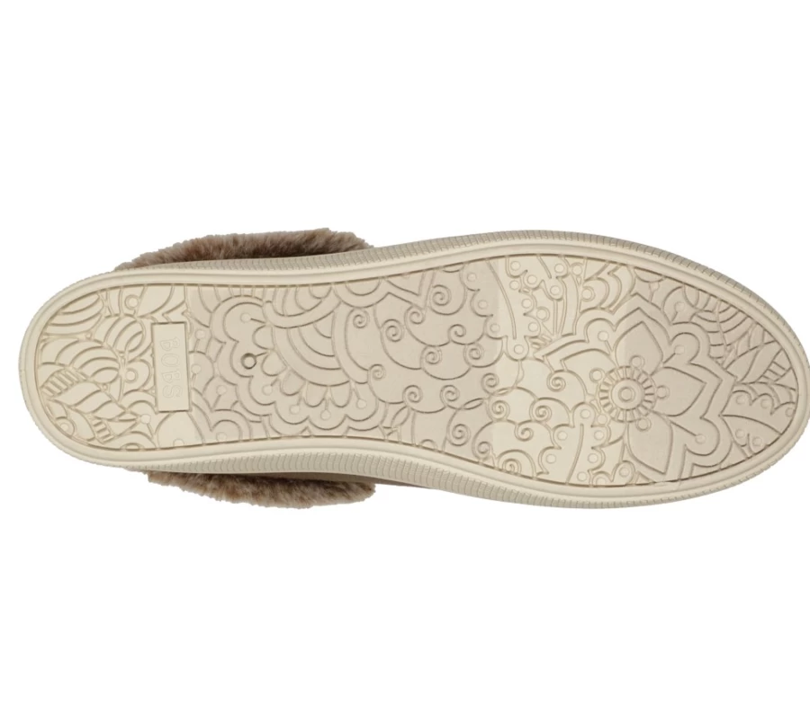 SKECHERS Women's Bobs B Extra Cute - Winter Daze Slip-On Sneakers in Brown