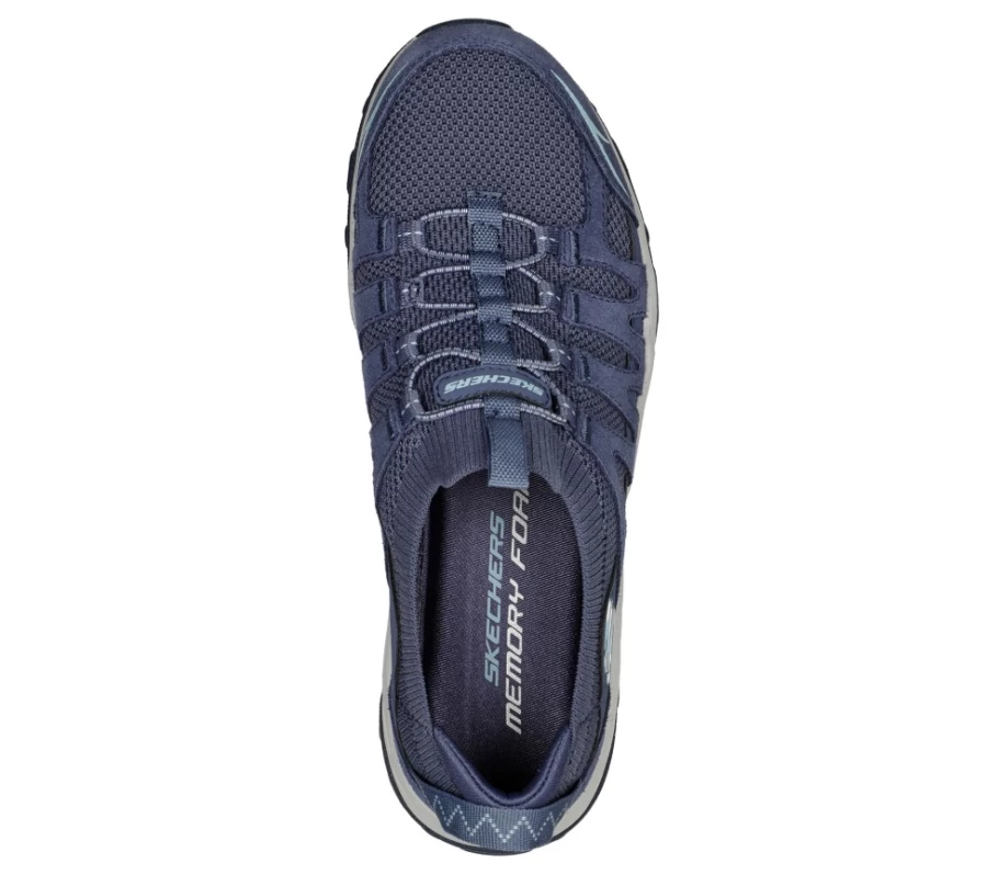 SKECHERS Women's Trail Bound Sneakers in Navy - Grand Peak Hiking Shoes for Women