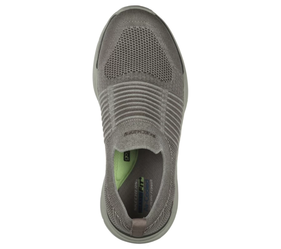 SKECHERS Men's Relaxed Fit Expected 2.0 Sneakers in Light Brown - Hersch Style Comfort Shoes
