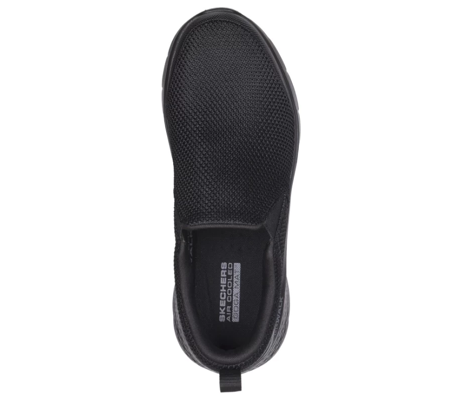 SKECHERS Men's Go Walk Flex Impeccable II Walking Shoes - Black