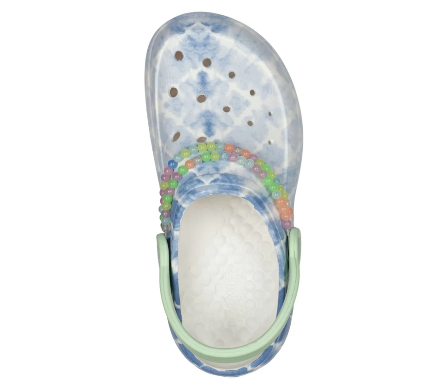 SKECHERS Women's Foamies Aqua Pura Sneakers in Blue & Multi Color