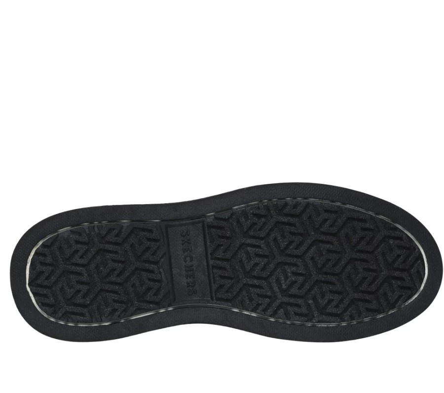SKECHERS Kids Shoutouts Deluxe Sneakers in Black & Rose Gold - Comfortable Athletic Shoes for Children