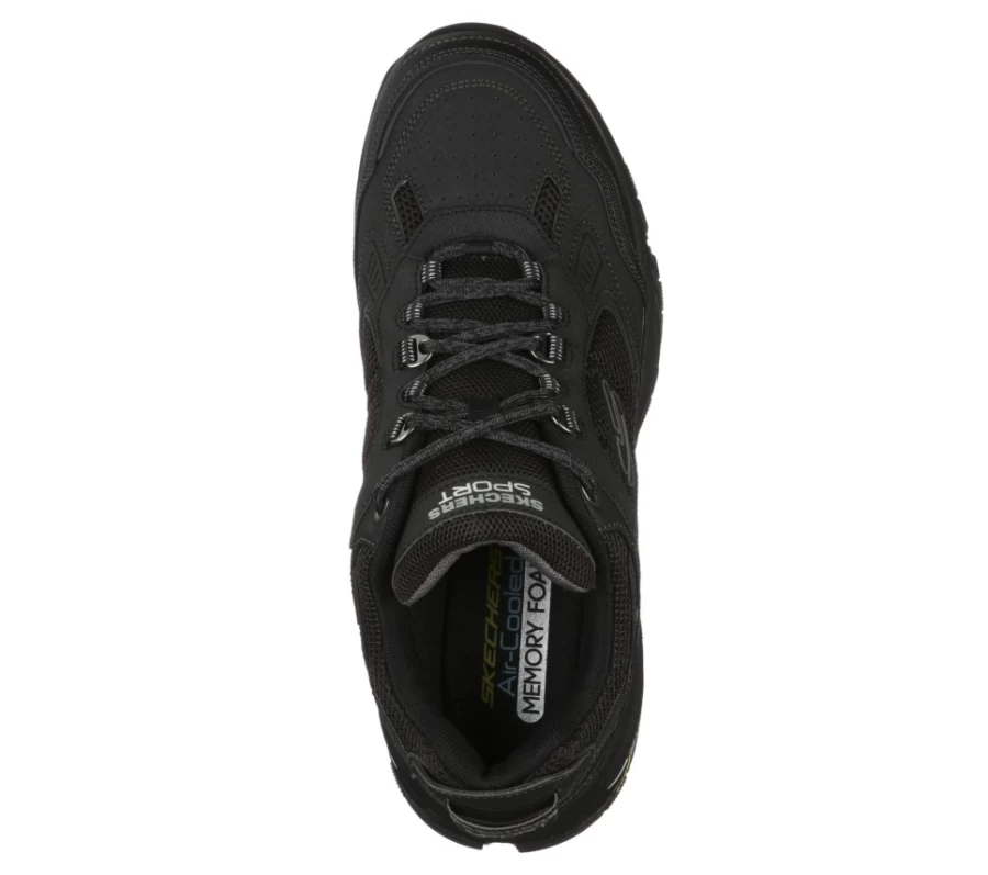 SKECHERS Men's Vigor 3.0 Sneakers in Black - Lightweight Walking Shoes for Comfort & Support