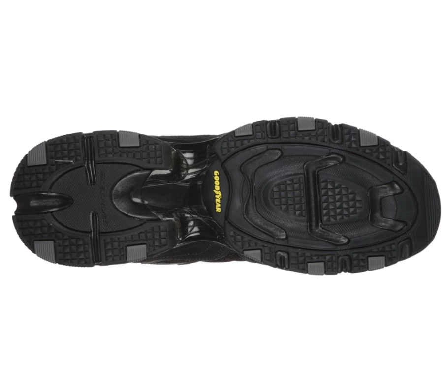 SKECHERS Men's Vigor 3.0 Sneakers in Black - Lightweight Walking Shoes for Comfort & Support
