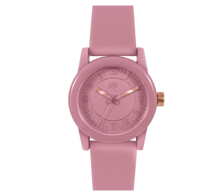SKECHERS Women's Pink Rosecrans Mini Analog Watch