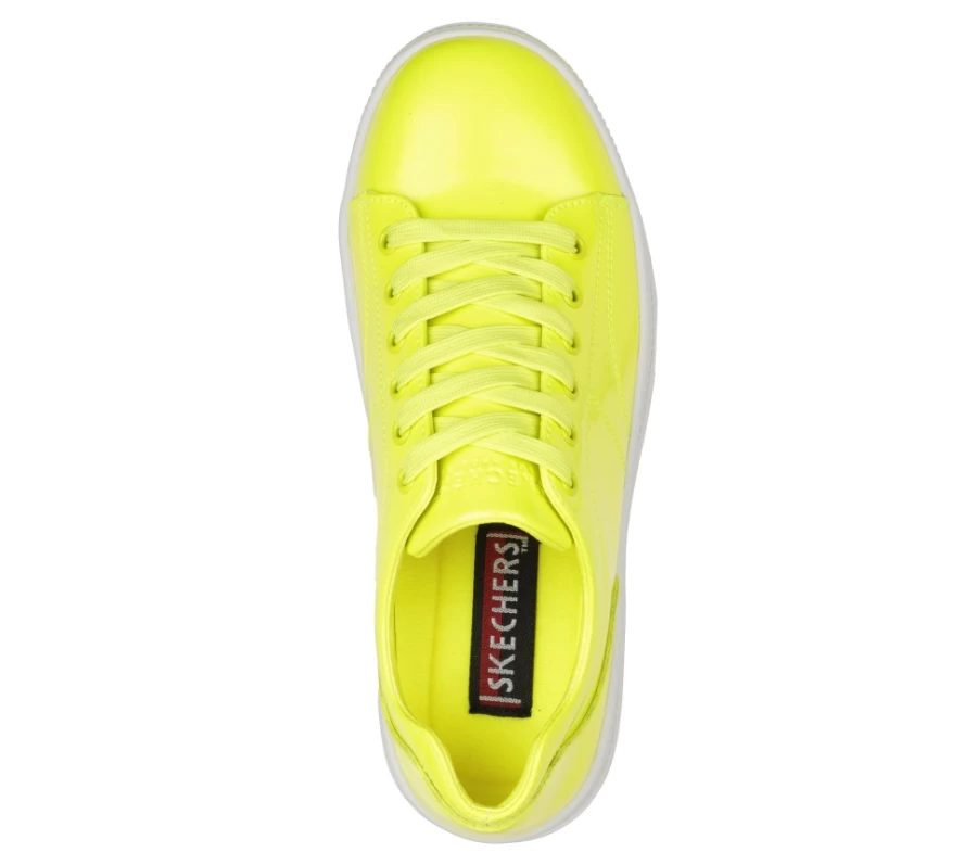 SKECHERS Women's Neon Yellow Roadies Sneakers - Lightweight Comfort Walking Shoes