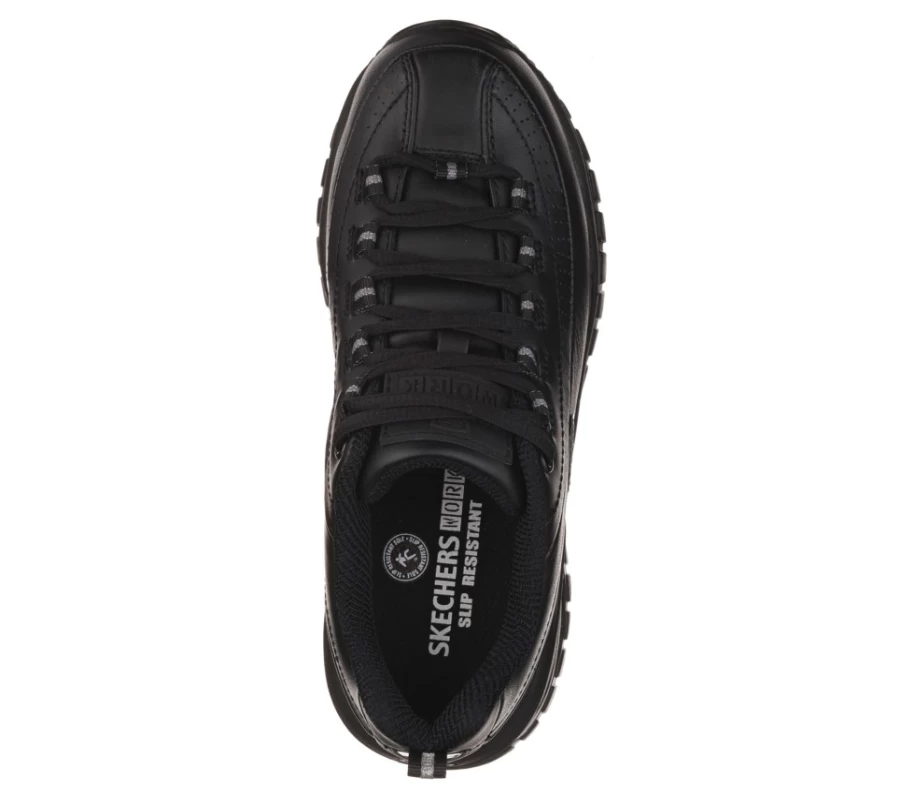 SKECHERS Women's Soft Stride - Softie Black Comfortable Walking Shoes