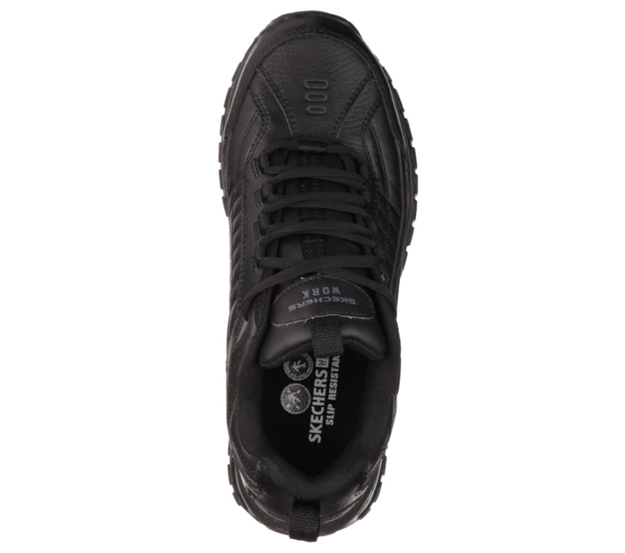 SKECHERS Men's Soft Stride Galley Sneakers in Black - Comfortable Walking Shoes