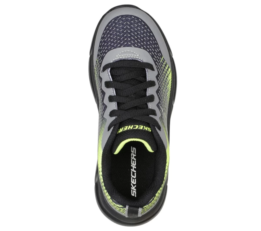 SKECHERS Kids Go Run 650 Sneakers in Gray & Black - Lightweight Running Shoes for Children
