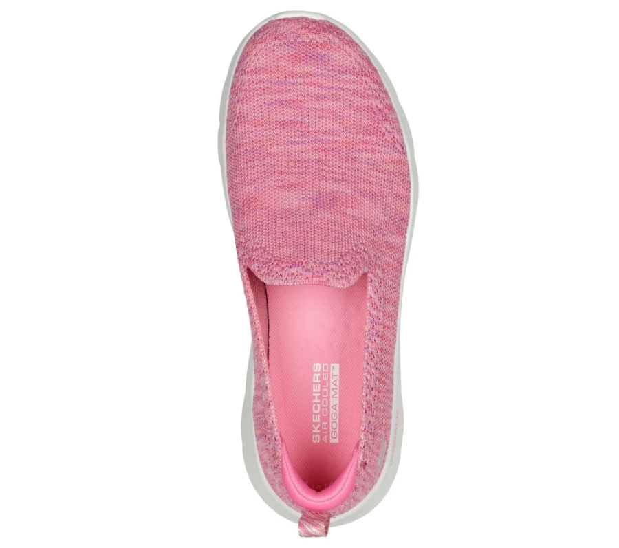 SKECHERS Women's Go Walk Flex - Vivid Energy Walking Shoes in Pink