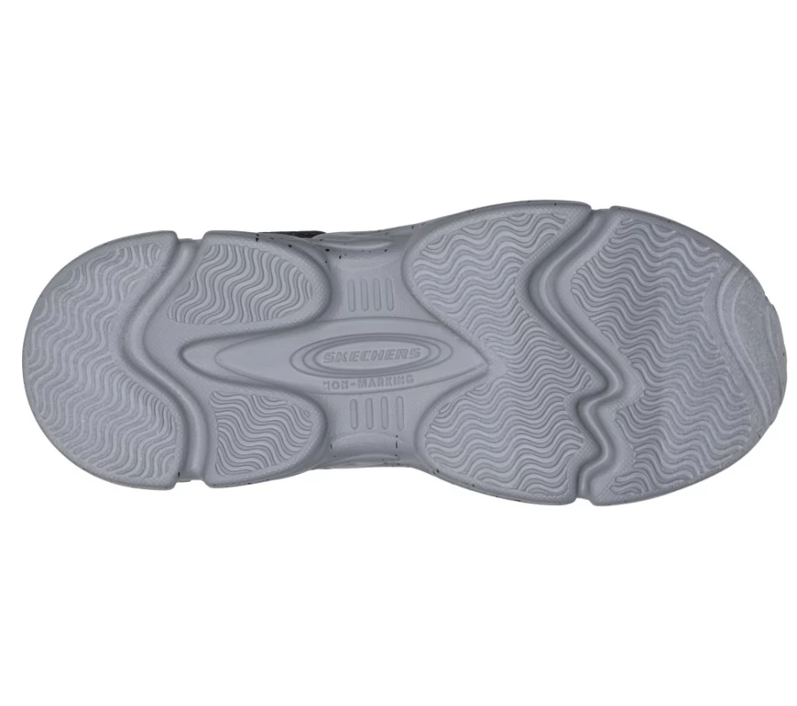 SKECHERS Kids' Wavetronic - Ravlor Sneakers in Black & Orange | Lightweight Athletic Shoes for Children