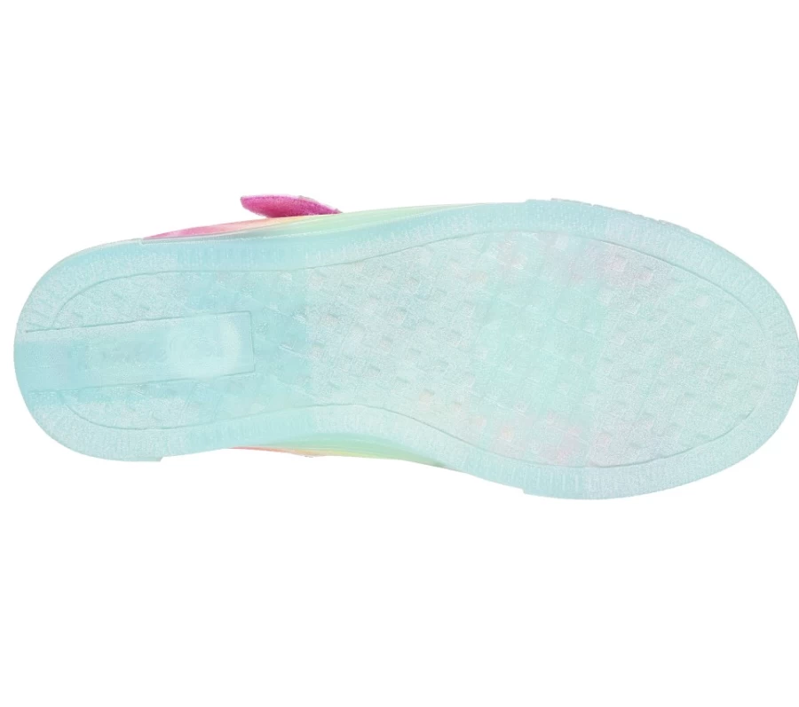 SKECHERS Kids Twinkle Sparks Ice - Dreamsicle Multi-Color Sneakers
