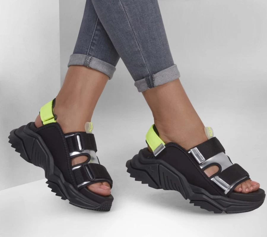 SKECHERS Women's Smart Block - Ravi Sneakers in Black | Lightweight Comfort Walking Shoes