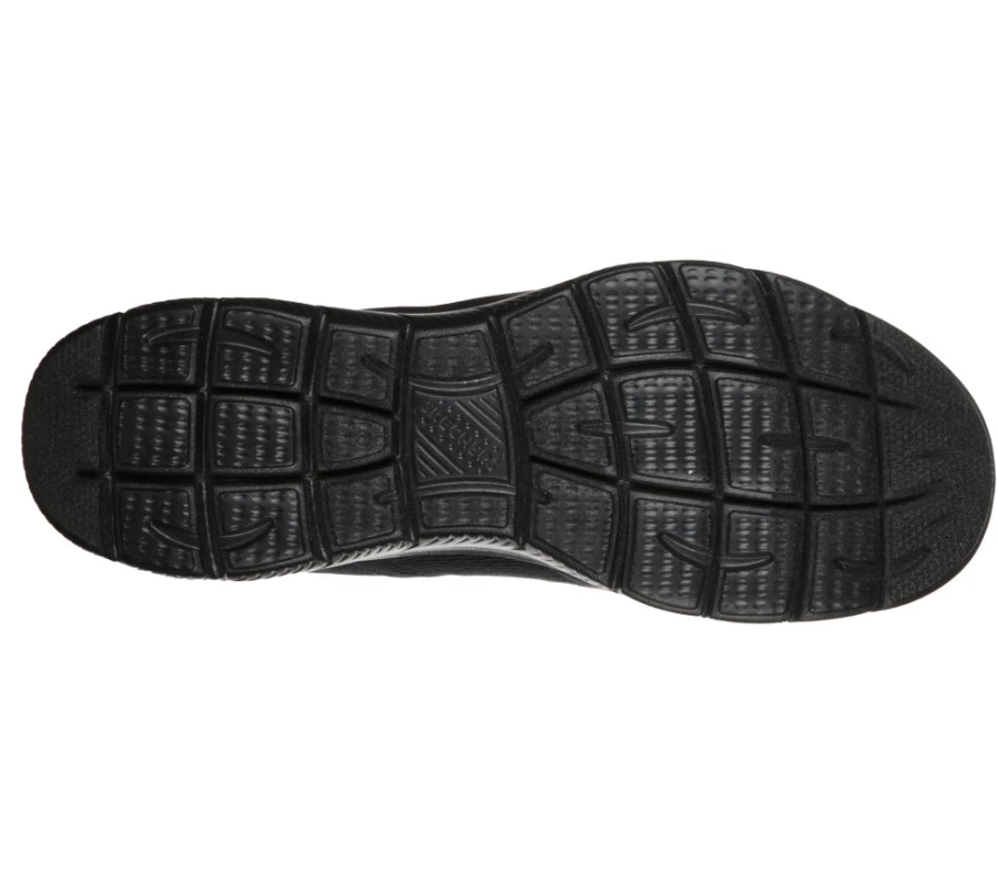 SKECHERS Men's Louvin Black Summit Sneakers
