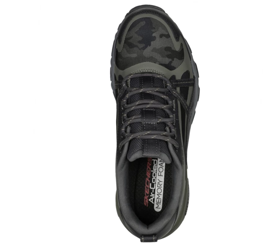 SKECHERS Men's Max Protect - Task Force Camouflage Work Shoes