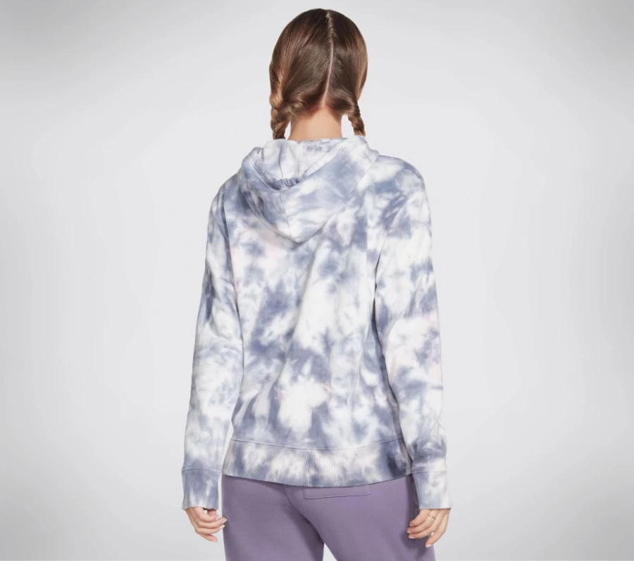 SKECHERS Women's Multi-Color Pawstel Waters Pullover Hoodie | Bobs Apparel Comfort Sweatshirt