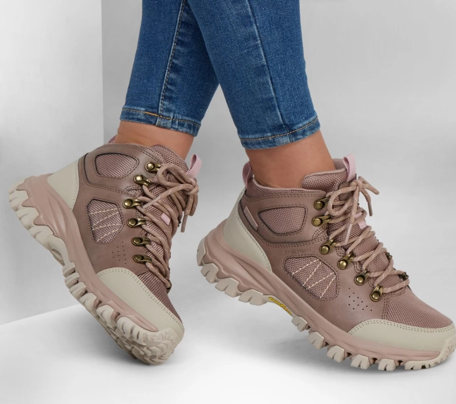 SKECHERS Women's Edgmont Relaxed Fit Sneakers in Dark Taupe