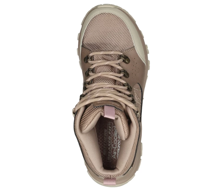 SKECHERS Women's Edgmont Relaxed Fit Sneakers in Dark Taupe