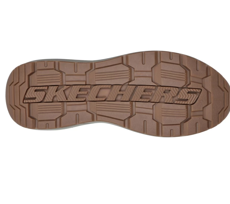 SKECHERS Men's Neville - Calhan Sneakers in Olive / Black | Comfortable Casual Shoes