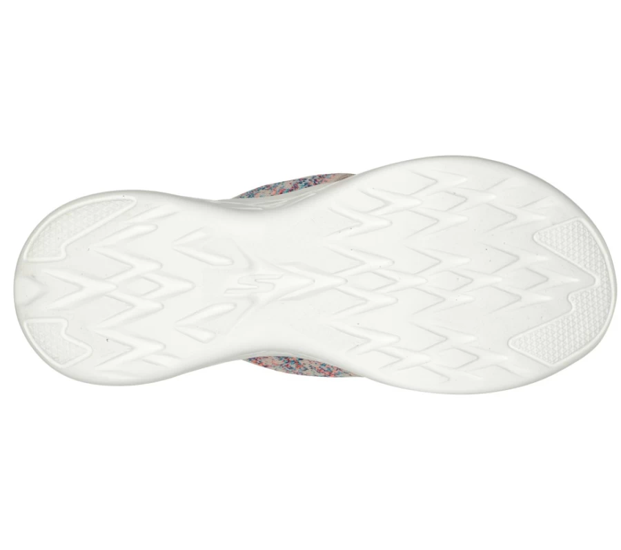 SKECHERS Women's On-The-Go 600 - Radiate Sneakers in Natural/Multi Color for Comfortable Walking