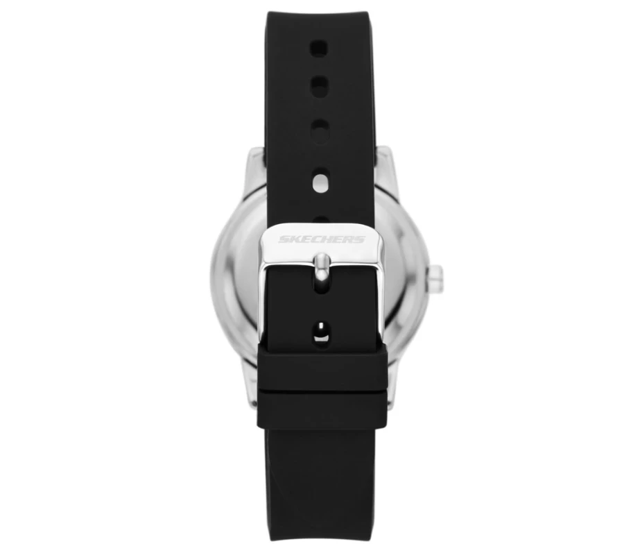 SKECHERS Women's Black Glitzwatch by Vanowen - Stylish & Elegant Timepiece