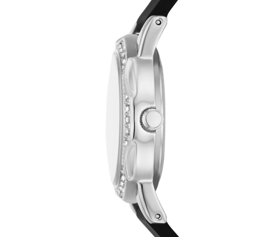 SKECHERS Women's Black Glitzwatch by Vanowen - Stylish & Elegant Timepiece