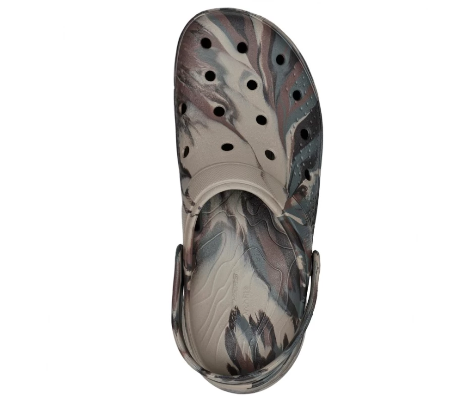 SKECHERS Men's Arch Fit Foamies - Mystic Muse Camouflage Slip-On Sneakers
