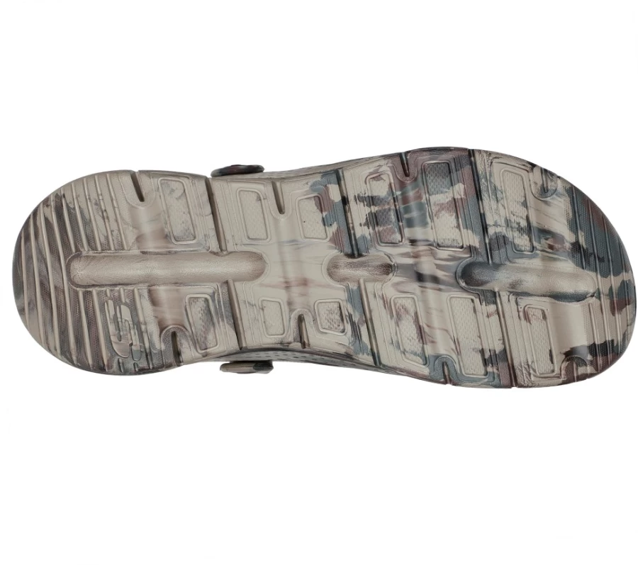 SKECHERS Men's Arch Fit Foamies - Mystic Muse Camouflage Slip-On Sneakers