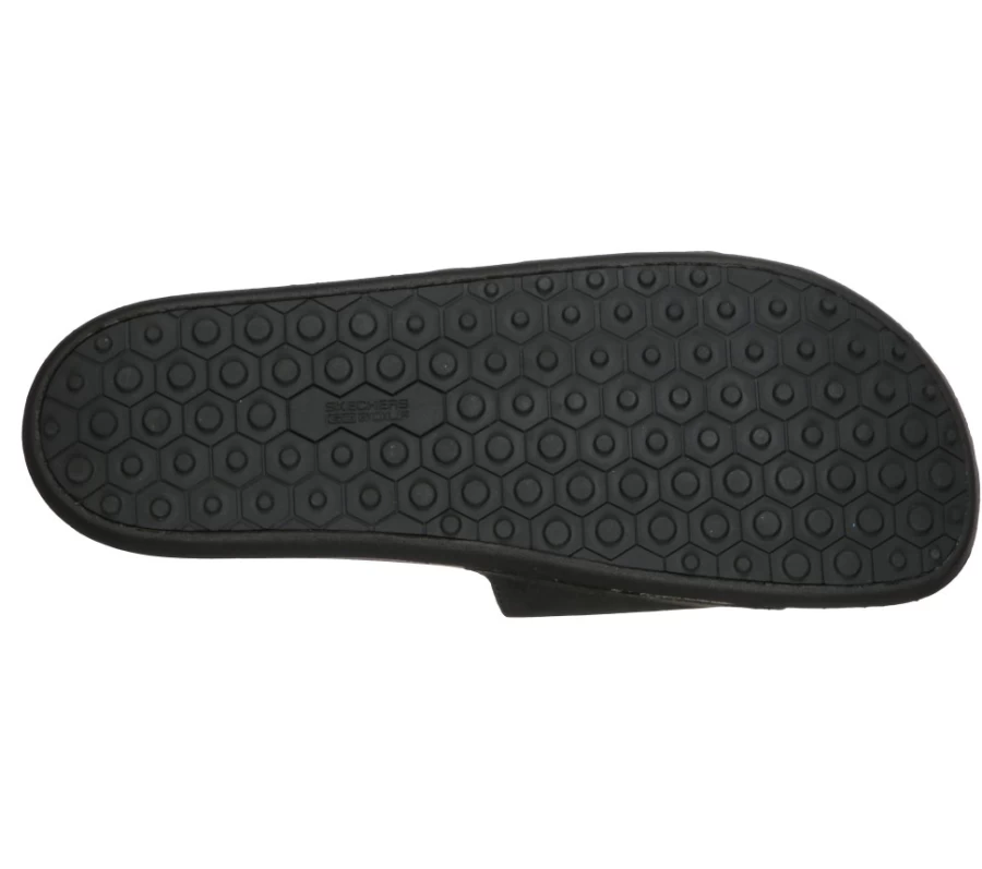 SKECHERS Men's Go Golf 19th Hole Comfortable Black Golf Sandals for Walking & Leisure