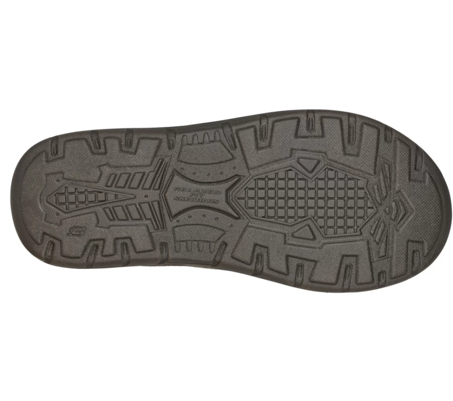 SKECHERS Men's Relaxed Fit Camouflage Larmen Sneakers - Comfortable Casual Shoes