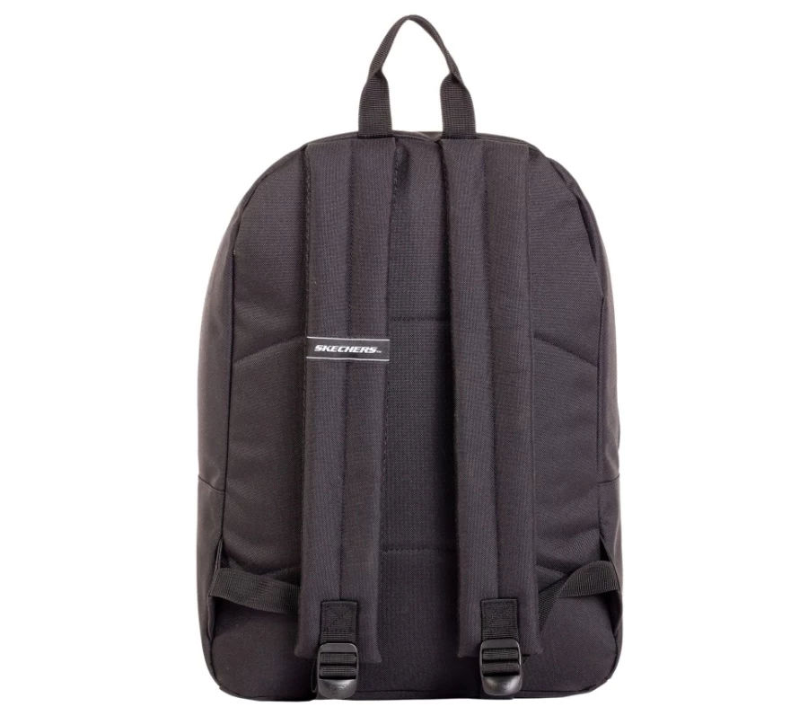 SKECHERS Men's Weekend Backpack - Durable Black Daypack for Work & Travel