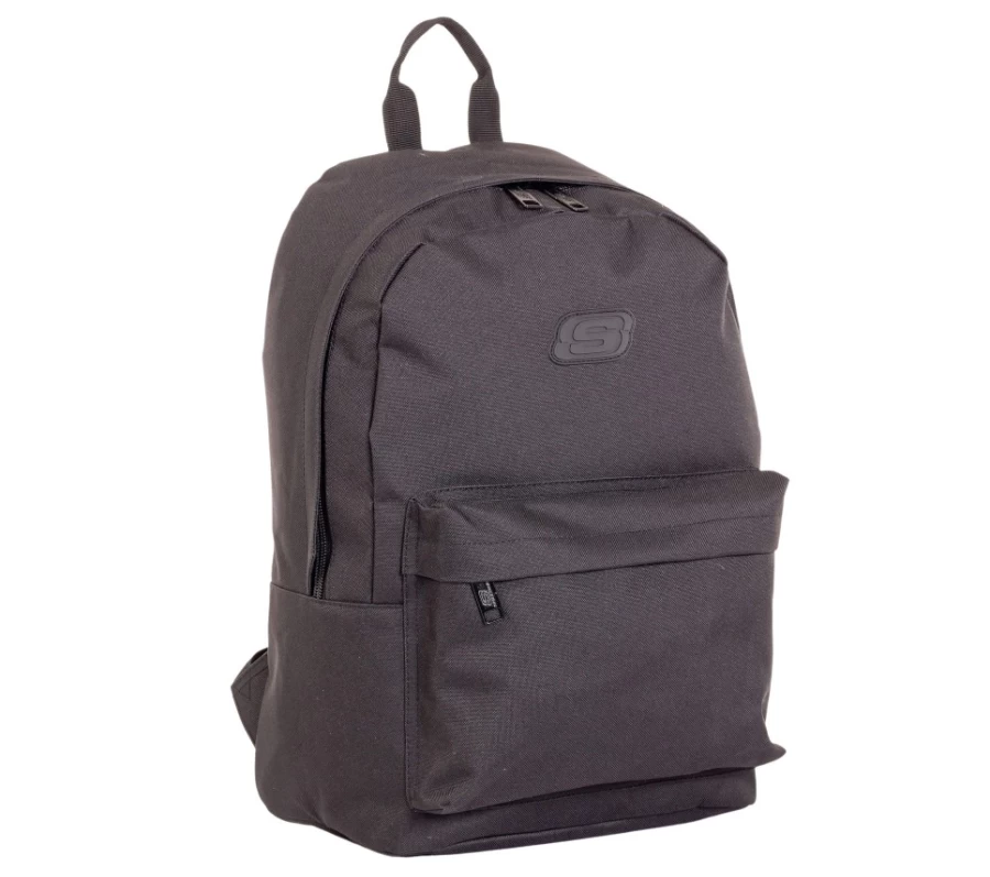 SKECHERS Men's Weekend Backpack - Durable Black Daypack for Work & Travel
