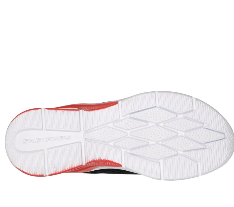 SKECHERS Kids Microspec Max - Gorvix Sneakers in Black & Red