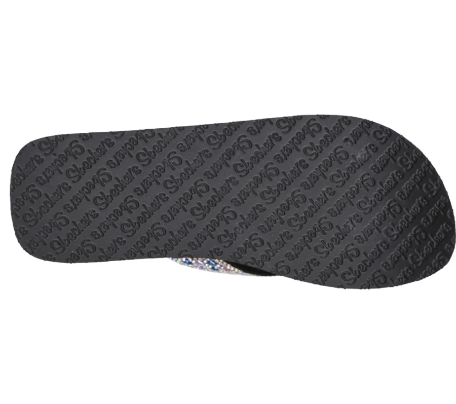 SKECHERS Kids Vinyasa Sparks Sunrise Shine Sneakers in Black & Pink for Active Children