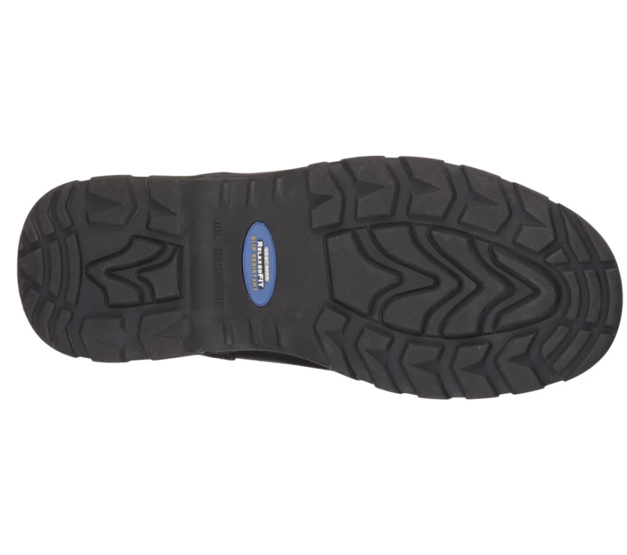 SKECHERS Men's Work Relaxed Fit Condor Sneakers in Black - Workshire Style Comfort Shoes
