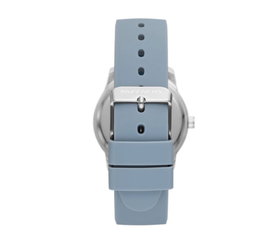 SKECHERS Women's Blue Accented Bezel Watch - Stylish & Elegant Timepiece