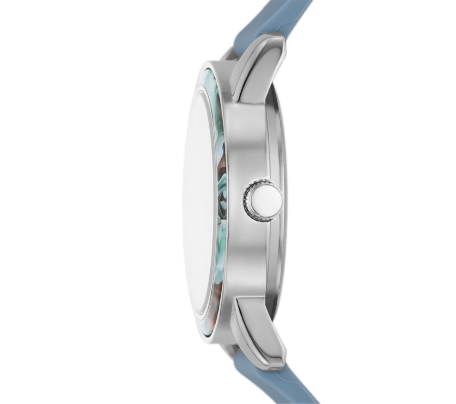 SKECHERS Women's Blue Accented Bezel Watch - Stylish & Elegant Timepiece