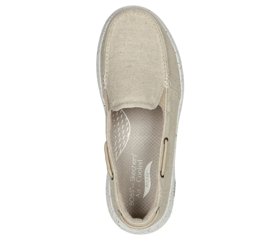 SKECHERS Women's Arch Fit Skipper - Beyond Swell Slip-On Sneakers in Natural