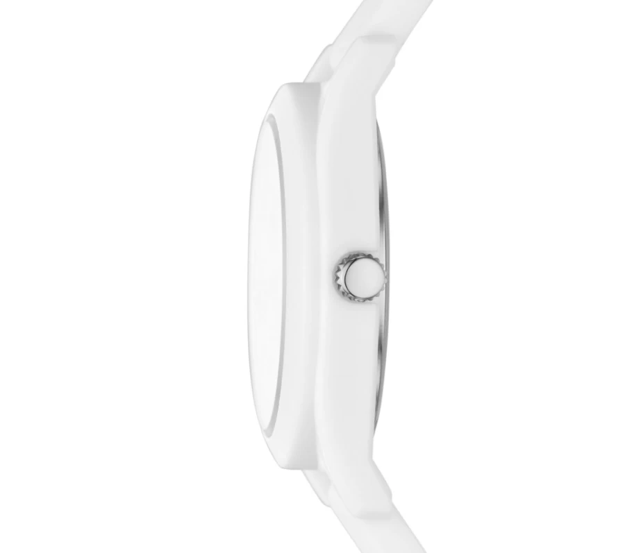 SKECHERS Women's White Rosencrans Midsize Watch