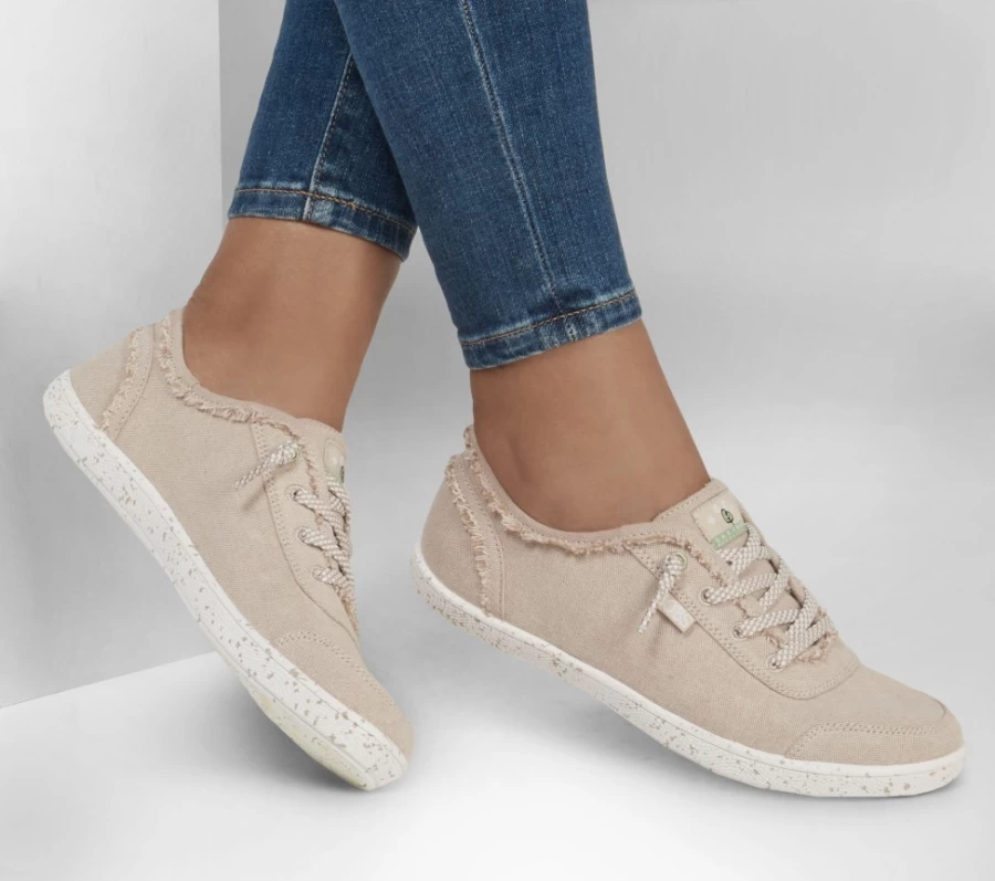 "SKECHERS Women's Bobs B Cute - Clean Life Sneakers in Natural Color"