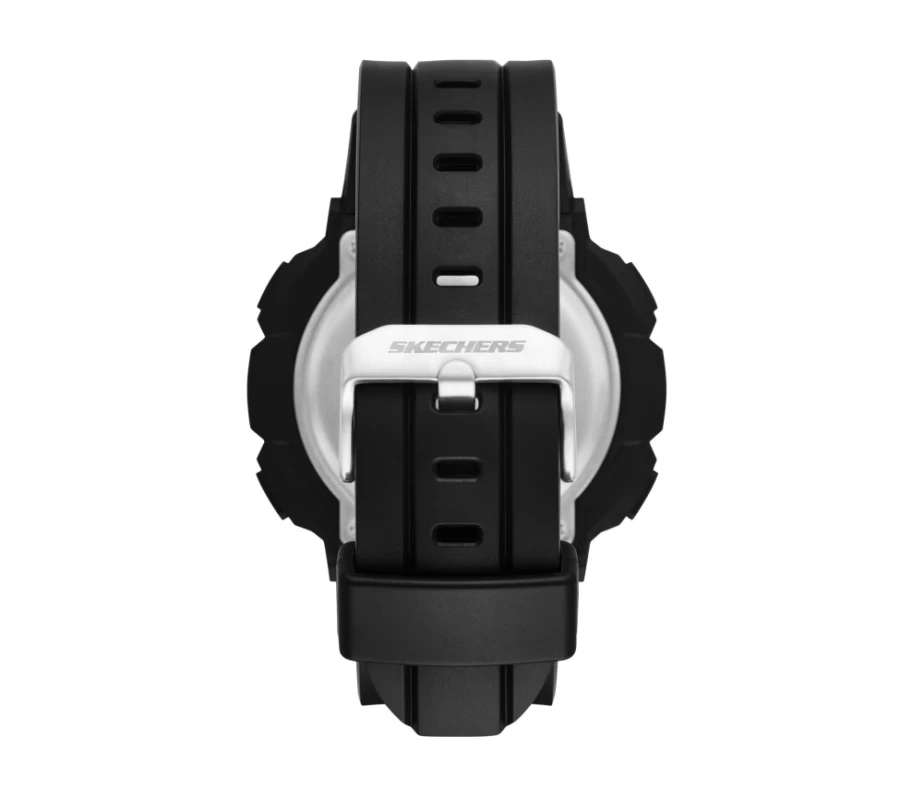 SKECHERS Men's Black Digital Sport Watch - Athletic Chronograph Watch for Men