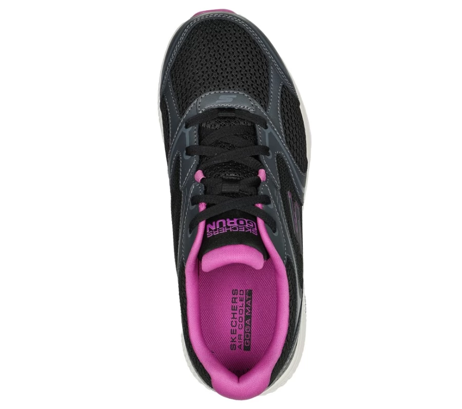 SKECHERS Women's Go Run Consistent Anahita Running Shoes - Black/Purple