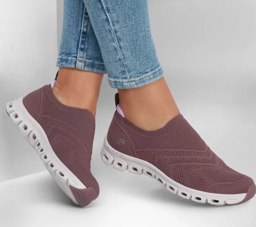 SKECHERS Women's Glide-Step Sport - Charisma Sneakers in Mauve