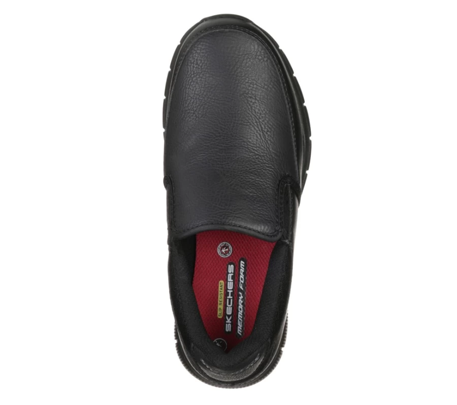 SKECHERS Women's Nampa - Annod Sr Relaxed Fit Sneakers in Black