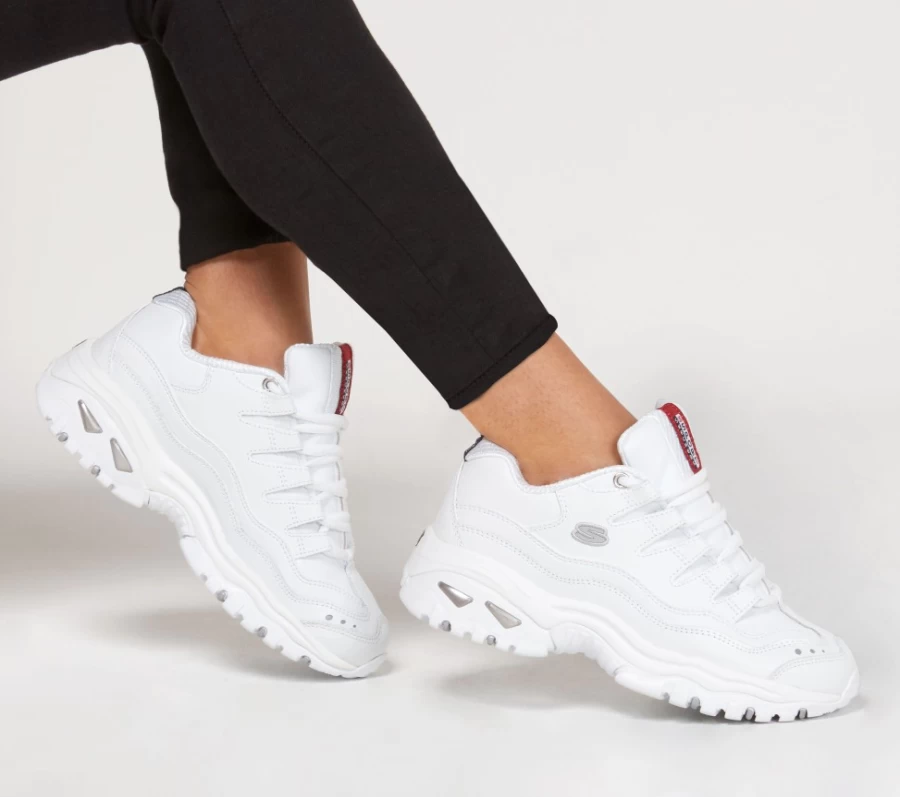 SKECHERS Women's White Energy Walking Shoes - Lightweight & Comfortable Sneakers