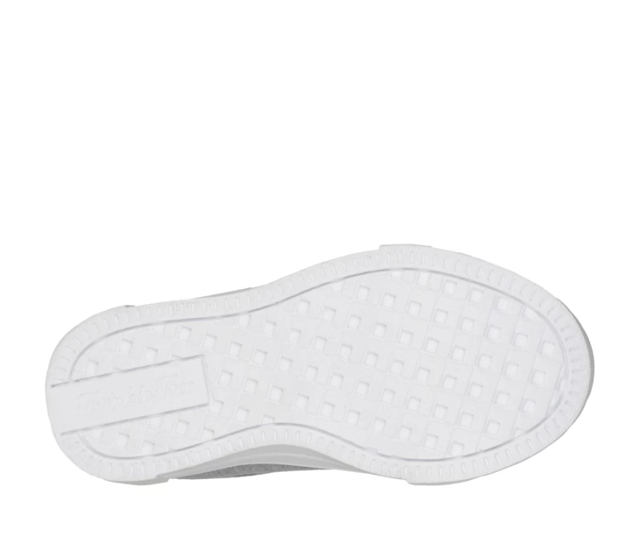 SKECHERS Kids Twinkle Toes Twinkle Sparks - Heather Charmer Gray Silver Lighted Sneakers